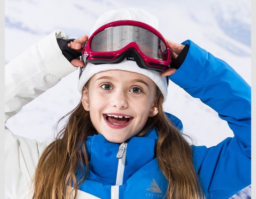 VECTOR Brand Ski Goggles Kids Double Lens UV400 Anti-fog Ski Snow Child Skiing Glasses  Winter Girls Boys Eyewear 5