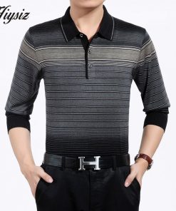 High Quality Autumn Cashmere Wool Sweaters Men Famous Brand Clothing Business Casual Striped Pullover Men Plus Size Shirts 66128