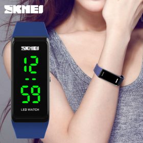 SKMEI Women Sports Watches Girls Simple Design LED Watch Ladies Digital Wristwatches 30M Water Resistant Relogio Feminino 1265 4
