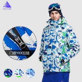 VECTOR Brand Ski Jackets Men Waterproof Windproof Warm Winter Snowboard Jackets Outdoor Snow Skiing Clothes HXF70012 2
