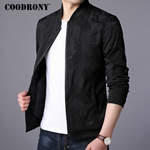 COODRONY Mens Jackets And Coats Bomber Jacket Men Clothes 2018 Autumn Winter New Arrival Streetwear Casual Zipper Outerwear 8802 2