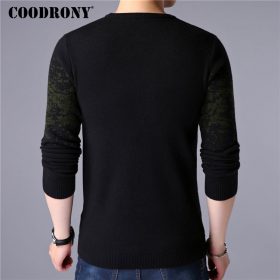 COODRONY Sweater Men Casual O-Neck Pullover Men Clothes 2018 Autumn Winter New Arrival Top Sost Warm Mens Cashmere Sweaters 8257 3
