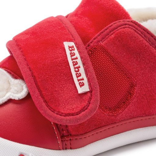 Baby Toddler Shoes Non-slip Soft Suede material PU Bottom Girls Boys Baby Children Fashionable Shoes Indoor Simple infant shoes 3