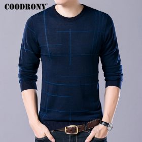 COODRONY Soft Cashmere Sweaters O-Neck Wool Pullovers 2018 Autumn Winter Warm Sweater Men Brand Clothing Plus Size Pull Homme 65 4