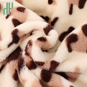 3 6 9 12 months baby clothes cute winter warm longsleeve coral fleece infant Leopard cow animals clothes baby boy girl rompers  5