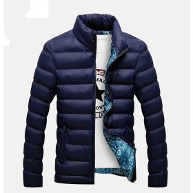 Casual Men Jacket 2018 New Arrival Winter Outwear Coat Male Comfortable Warm Bomber Jacket Men Solid Quality Coats Homme M-4XL 3