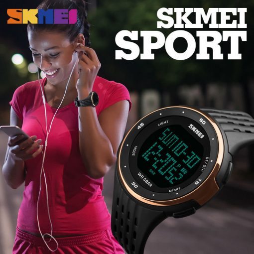 Hot Brand SKMEI New Sport Watch Women Style Waterproof LED Sports Military Watches Women's Digital Watch Relogio Masculino 1219 2