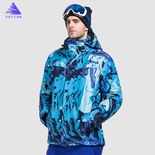 VECTOR Brand Ski Jackets Men Waterproof Windproof Warm Winter Snowboard Jackets Outdoor Snow Skiing Clothes HXF70012 1