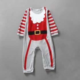 Christmas Baby girls clothes newborn pajamas baby boy winter snowsuit warm christmas romper jumpsuit santa claus baby costume  3