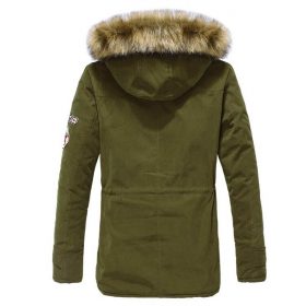 Danjeaner New Winter Jacket Fur Collar Men'S Down Jacket Cotton-padded Coat Thickening Jacket Parka Men Manteau Homme Hiver  3