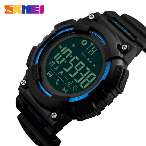 SKMEI Men Smart Watch Remote Camera Call Reminder Digital Wristwatches Pedometer Waterproof Man Sport Watches Relogio Masculino 2