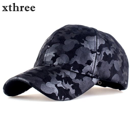 Xthree camouflage baseball cap army snapback Hat for men Cap women gorra casquette dad hat Wholesale
