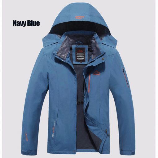 PEILOW Big Size 6XL 7XL 8XL spring Male Jacket design Man's Waterproof Windproof Warm Coat Jacket Jacket Men Casual Jackets 2