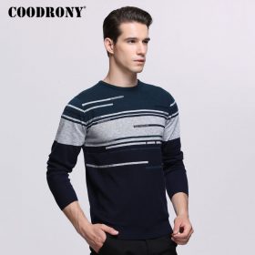 COODRONY Sweater Men Brand Clothing Mens Sweaters For 2018 Autumn Winter Casual O-Neck Pull Homme Cashmere Wool Pullover Men 229 2