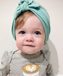New Baby Hats Rabbit Ears Beanie Hat Lovely BowKnot Cotton Turban Caps Spring Children Kids Headwear Hair Accessories 1-6Y 1