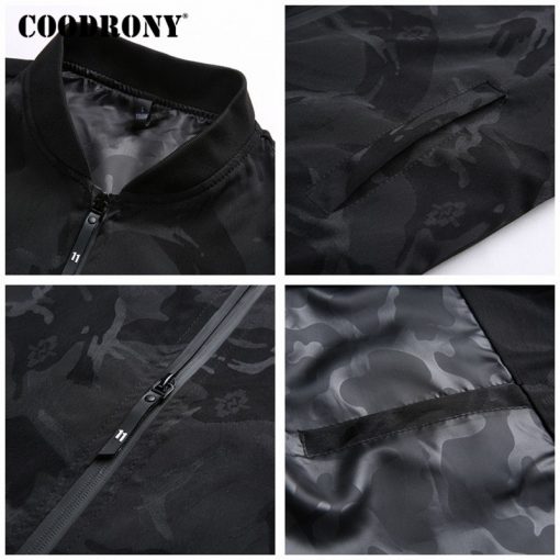 COODRONY Mens Jackets And Coats Bomber Jacket Men Clothes 2018 Autumn Winter New Arrival Streetwear Casual Zipper Outerwear 8802 4