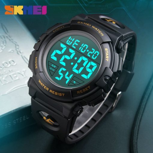 SKMEI New Sports Watches Men Outdoor Fashion Digital Watch Multifunction 50M Waterproof Wristwatches Man Relogio Masculino 1258 1