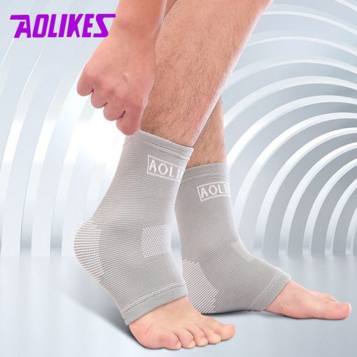 1PCS Nylon Super Elastic Ankle Support Basketball Running Fitness Breathable Ankle Protect Mountaineering Brace 3