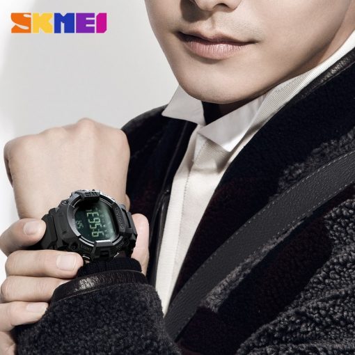 SKMEI Men Smart Watches Pedometer Waterproof Digital Wristwatches Man Remote Camera Call Reminder Smartwatch Relogio Masculino 3