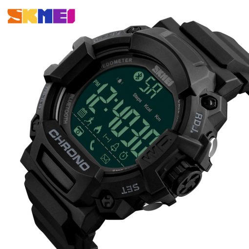 SKMEI Men Smart Watches Pedometer Waterproof Digital Wristwatches Man Remote Camera Call Reminder Smartwatch Relogio Masculino 1