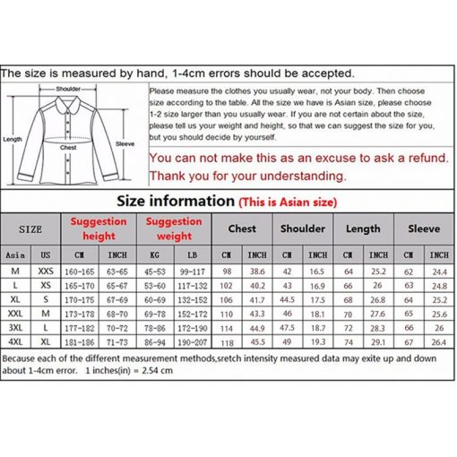 2018 Mens Jacket M-4XL Top Design Hot Sale Fitness Coat Men Quality Suitable Brand Clothing New Fashion Jackets Male M-4XL 4