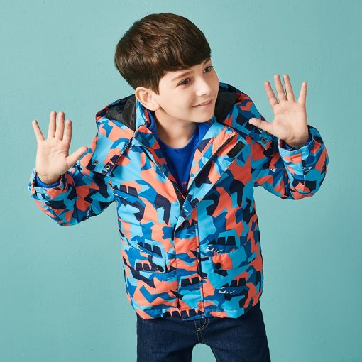 Boys Children Casual Clothes Children Boy Jacket Autumn 2018 New Fashion Mix Match Style Outerwear Lively Active Jackets For Boy 2