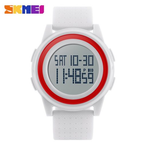 SKMEI New Arrival Fashion Casual SKMEI Brand Waterproof  Watches Women Lovers Sport Watch With Very Comfortable Soft Band 1206 3