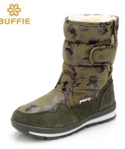 shoes Men winter warm boots camouflage snowboot small size to big feet popular new design fur insole male style free shipping 41