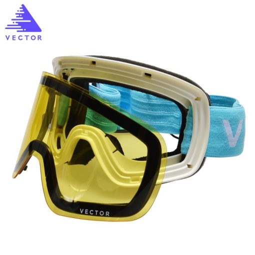 Anti-fog UV400 Skiing Goggles Lens Glasses Weak Light tint Weather Cloudy Brightening Lens For HB 108  (Only Lens) ACC30019 4