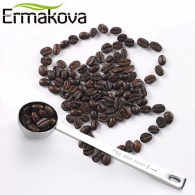 ERMAKOVA Coffee Scoop Stainless Steel Measuring Scoop 1 Cup Ground Coffee Sugar Measuring Scoop 15 ml Tea Scoop 5