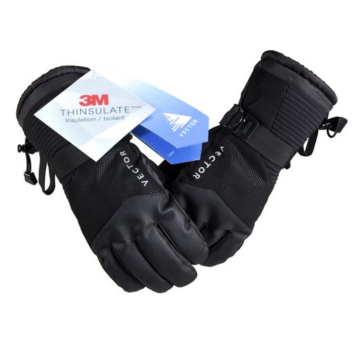 VECTOR Ski Gloves Men Women Touch Screen Warm Waterproof Skiing Gloves Snowboard Snowmobile Outdoor Winter Sports Snow Gloves  4