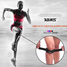 1PCS Adjustable Knee Patellar Tendon Support Strap Band Knee Support Brace Pads for Running basketball Outdoor Sport 2