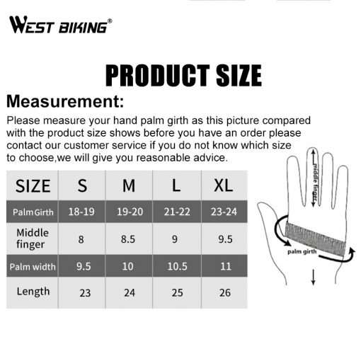 WEST BIKING Winter Bike Gloves Running Ski Thicken Warm Touch Screen Bicycle Gloves Windproof Thermal Full Finger Cycling Gloves 5