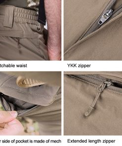 FREE SOLDIER outdoor sport tactical military pant lightweight breathable men's cargo trousers for camping hiking quick-drying 1