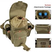 FREE SOLDIER Outdoor Sports 1000D Nylon Tactical Leg Bag Waist Leg Bag For Camping Hiking Climbing Men's Military Waist Pack  4