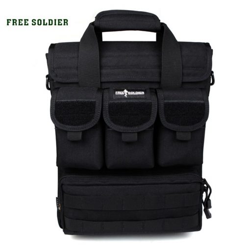 FREE SOLDIER Outdoor Sports Men's Tactical Handy Bags CORDURA Material YKK Zipper Single Shoulder Bags For Hiking Camping  1