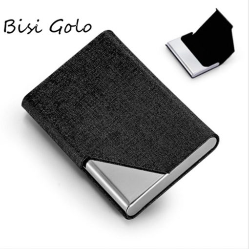 BISI GORO New Design Men And Women Business Name Card Holder ID Card Case Women Bank Card Holder Package Card Wallet Box