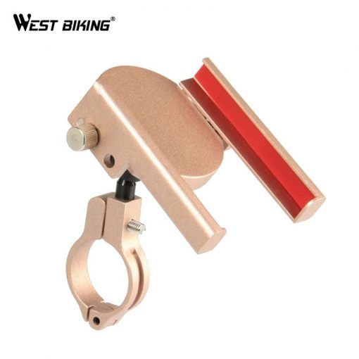 WEST BIKING Universal MTB Bikes Phone Stand Aluminum Bicycle Handlebar GPS Motorcycle Cycling Mount Holder for iPhone Samsung 2