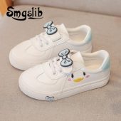 Girls Shoes Children Sneakers Kids 2018 Spring Autumn Casual Sneakers Infant Classic School Shoes Bow White Loafers Footwear 2