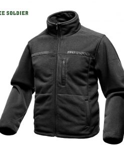 FREE SOLDIER Outdoor Sports Camping Hiking Jackets Men's Clothing Tactical Fleece Jacket Warm Fleece Coat For Men