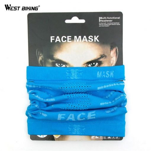 WEST BIKING Warm Winter Cycling Face Mask Windproof Multifunction Face Protection Magic Scarf Headgear Cap Thermal Bicycle Mask 5