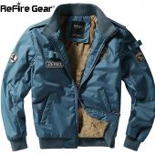 ReFire Gear Winter Air Force Flight Military Jacket Men Warm Thicken Fleece Lining Windbreaker Coat Casual Tactical Army Jackets 1