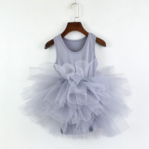 Fashion kids girl ballet tutu dress Professional dancing Party dress  Performance costume Princess Wedding Girl Dress 2-8 Ys 2
