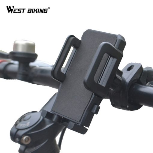 WEST BIKING Bike GPS Navigation Holder 360 Degree Rotation Phone Holder Stand Bracket Universal Cycling Bicycle Phone Holder