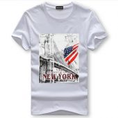 SWENEARO Men's T-Shirts brand t shirt Summer Cartoon printing USA Flag t Shirt Men Short Sleeve Casual Cotton Tops Tees Men 5XL 2