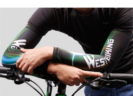 WEST BIKING Cycling Sleeves Bicycle Arm Warmer UV Protection Arm Sleeves Bike Warmer Manguito Ciclismo Riding Sports Arm Sleeves 4