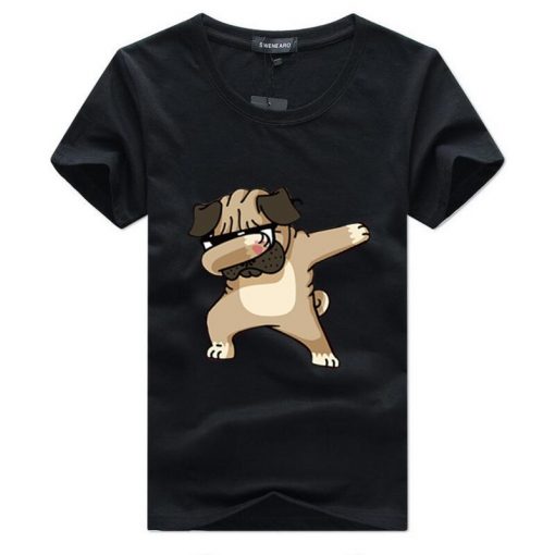 SWENEARO Men's T-shirts Fashion Animal Dog Print Hipster Funny t shirt Men Summer Casual street Hip-hop Tee shirt Male Tops 5XL 3