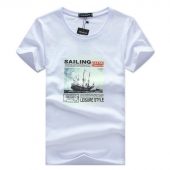 SWENEARO Men's T-Shirts Summer Fashion Sailing Print Funny T-Shirt Men TShirt Casual Hip Hop O-Neck Short Sleeve tee shirt Male 3