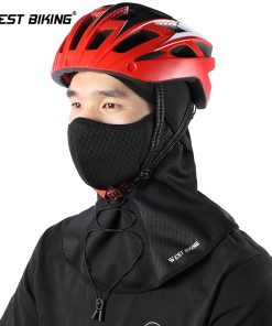 WEST BIKING Winter Cycling Face Mask Fleece Thermal Balaclava Keep Warm Windproof Ski Mask Cap Snowboard Bike Bicycle Face Mask 1
