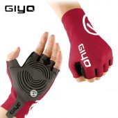 GIYO Anti Slip Gel Pad Bicycle Gloves Gel Pad Short Half Finger Cycling Gloves Breathable Outdoor Sports Men MTB Bikes Gloves